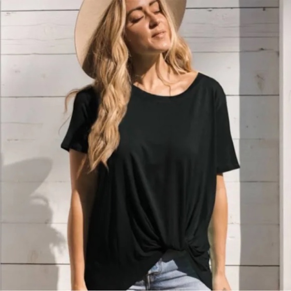 Jackson Rowe Knot Front Top